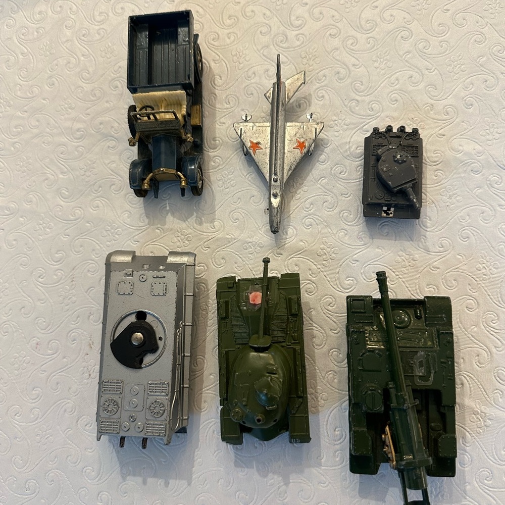 6 Older Matchbox  and Zylmex vehicles